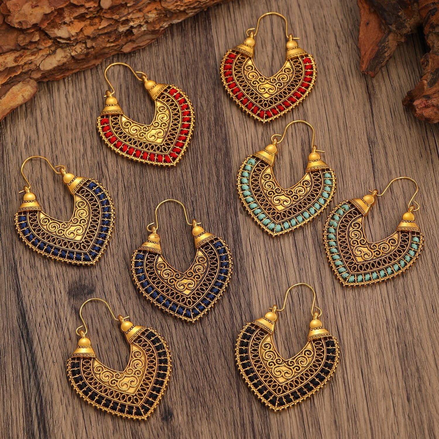 Vintage Bohemian Hollow Ancien - Ethnic Fashion Trend บทวิจารณ์และราคา