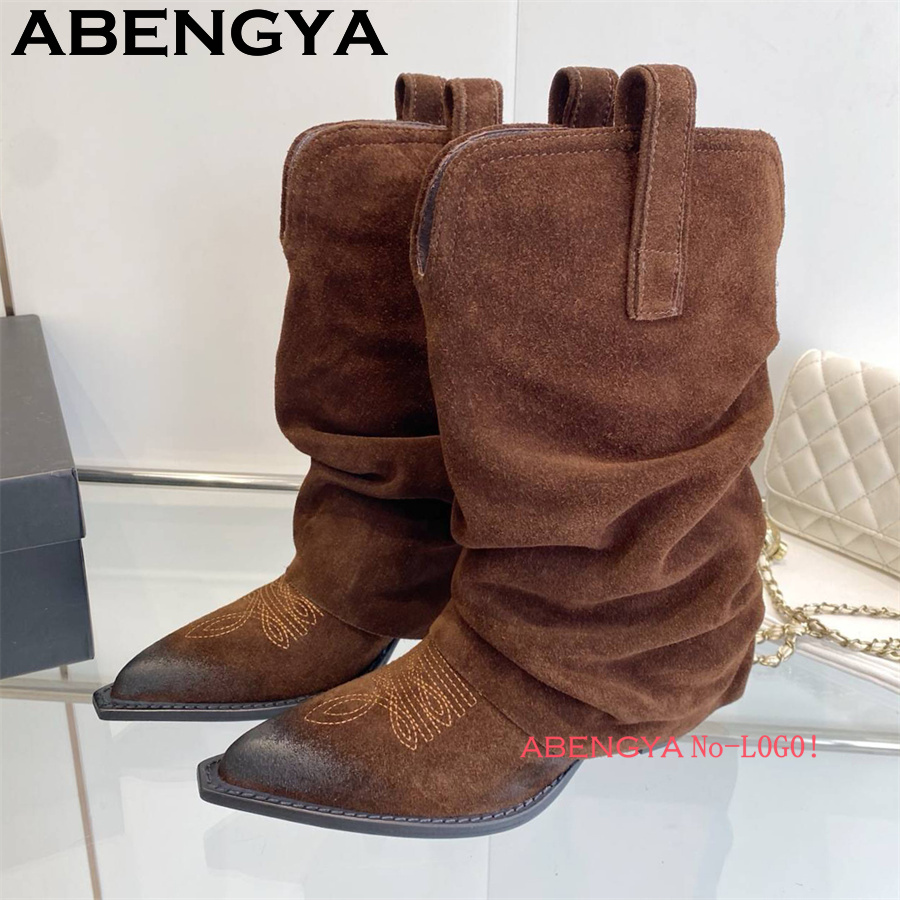 2025 Winter Suede Leather Plea - Ethnic Fashion Week บทวิจารณ์และราคา